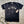 Load image into Gallery viewer, Mens Cotton T-Shirt in Black x Aloha applique
