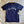 Load image into Gallery viewer, Mens Cotton T-Shirt in Navy x Aloha applique
